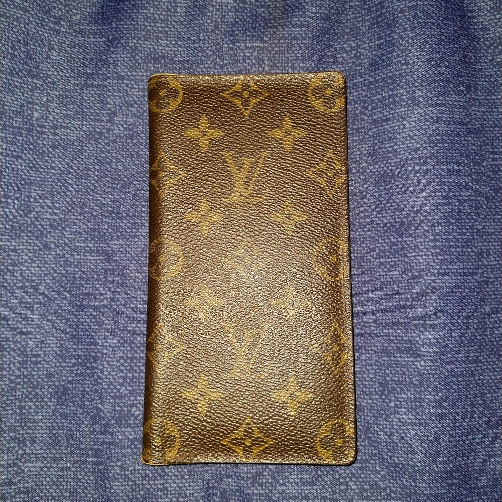 Authentic Vintage Louis Vuitton check card holder